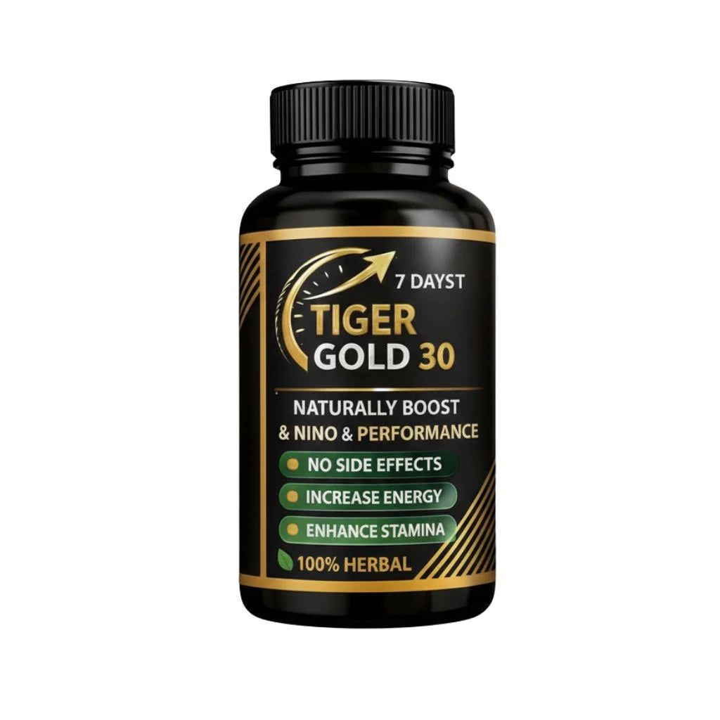 Tiger Gold Capsules & German Drops - Natural Stamina Power Boost